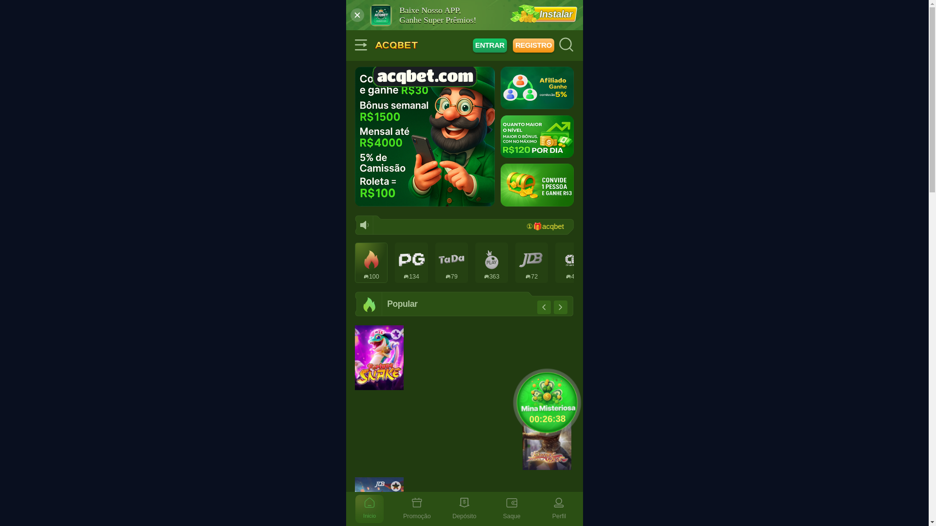 website screenshot of https://acqbet2.com/