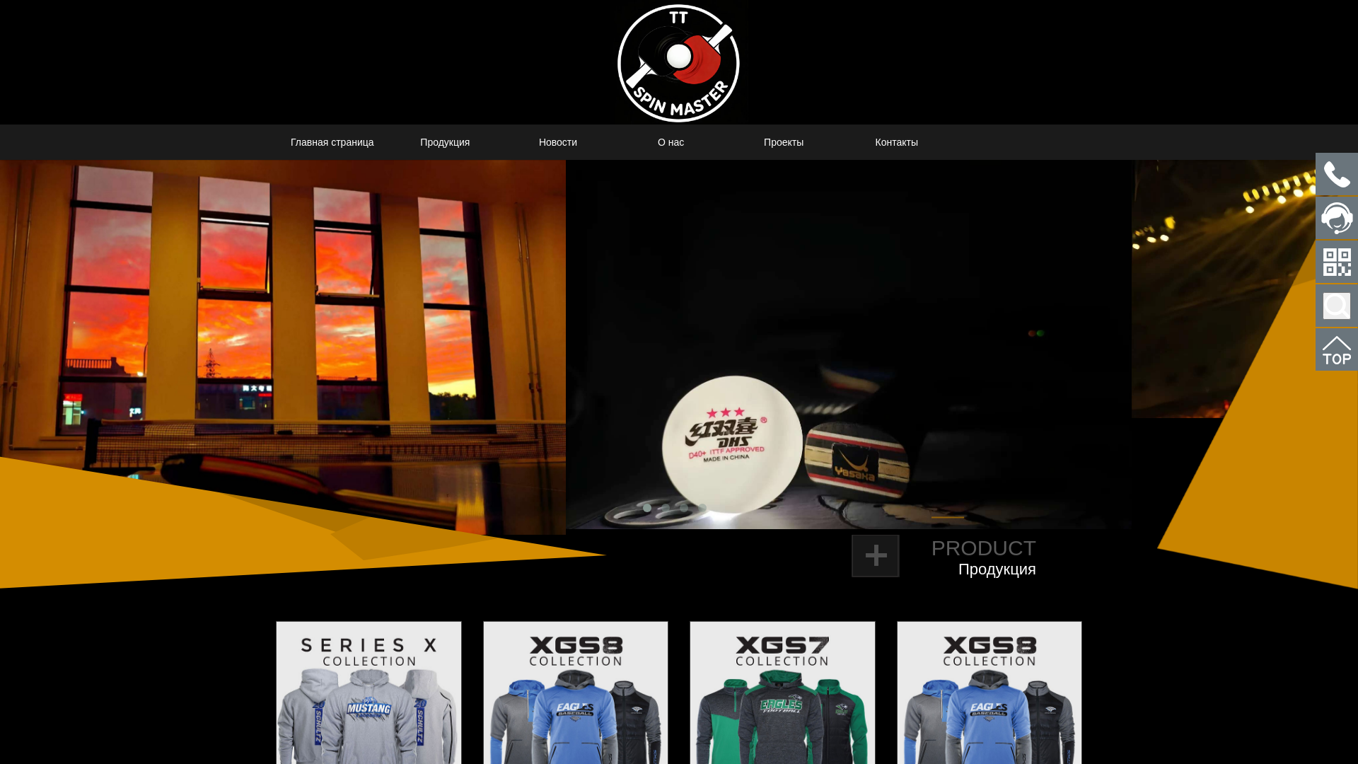 website screenshot of https://ttspinmaster.com/