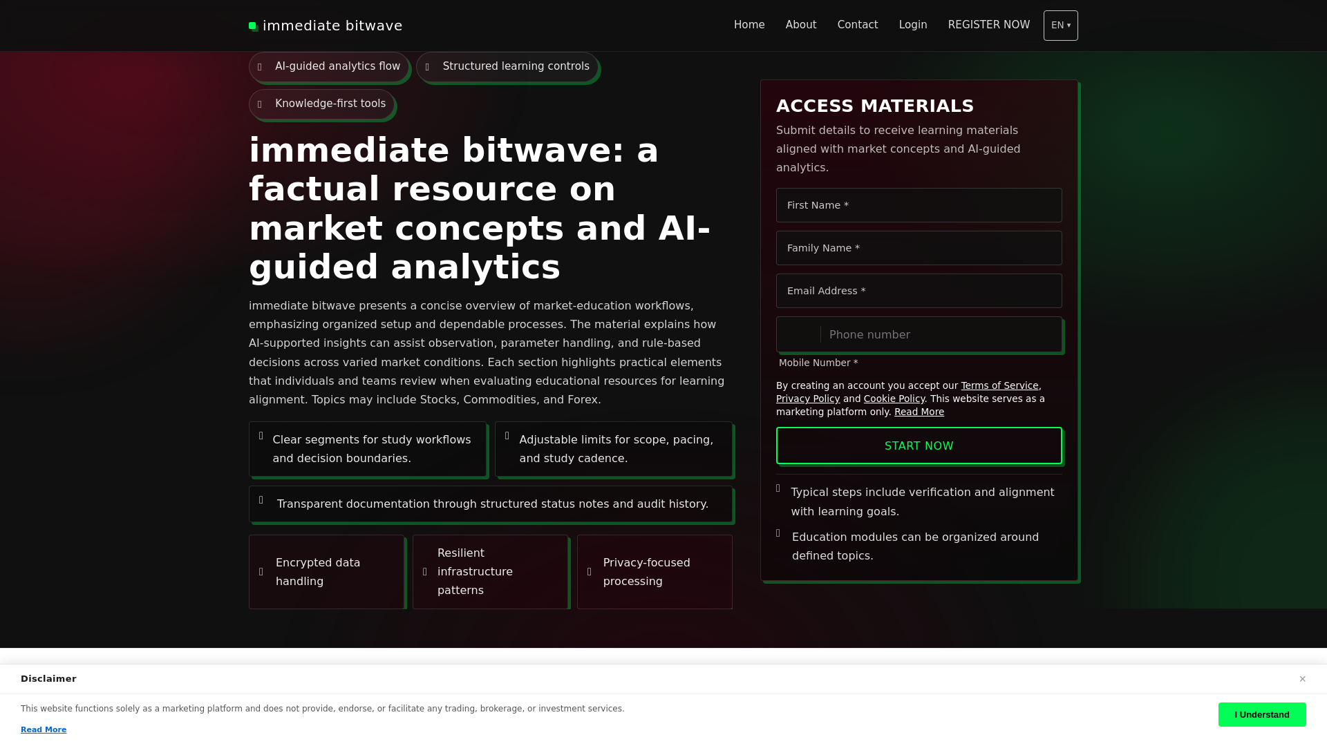 website screenshot of https://immediatebitwave-software-com.pages.dev/