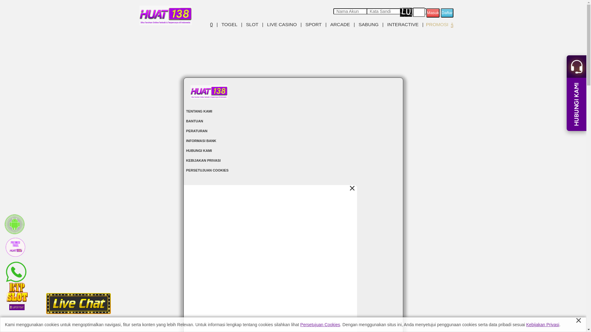 website screenshot of https://huat138shop.icu/