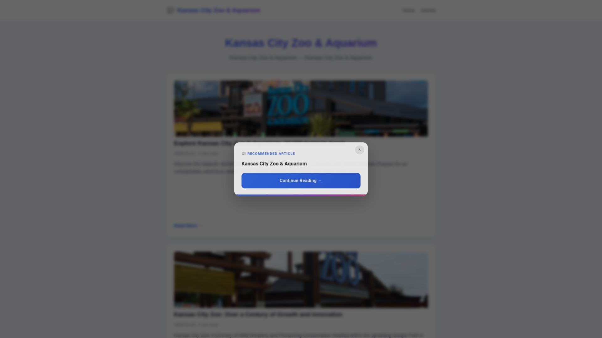 website screenshot of https://kansas-city-zoo-aquarium.pages.dev/