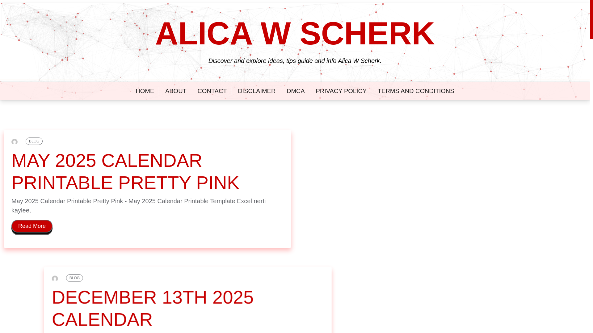 website screenshot of https://alicawscherk.pages.dev/