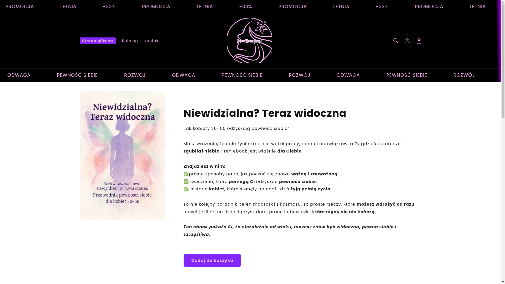 website screenshot of https://mocrozkwitu.pl/