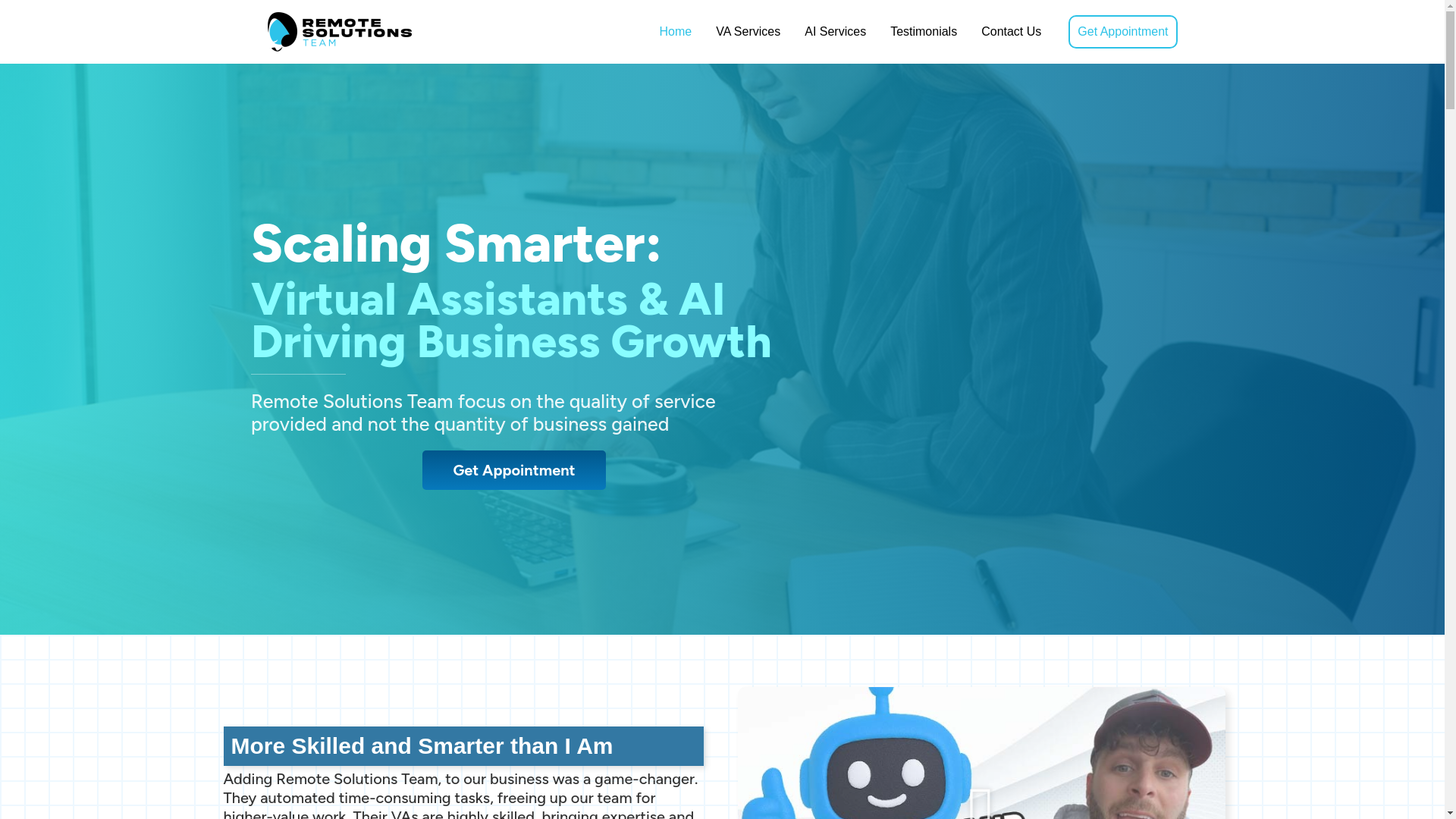 website screenshot of https://tvagaisystem.com/