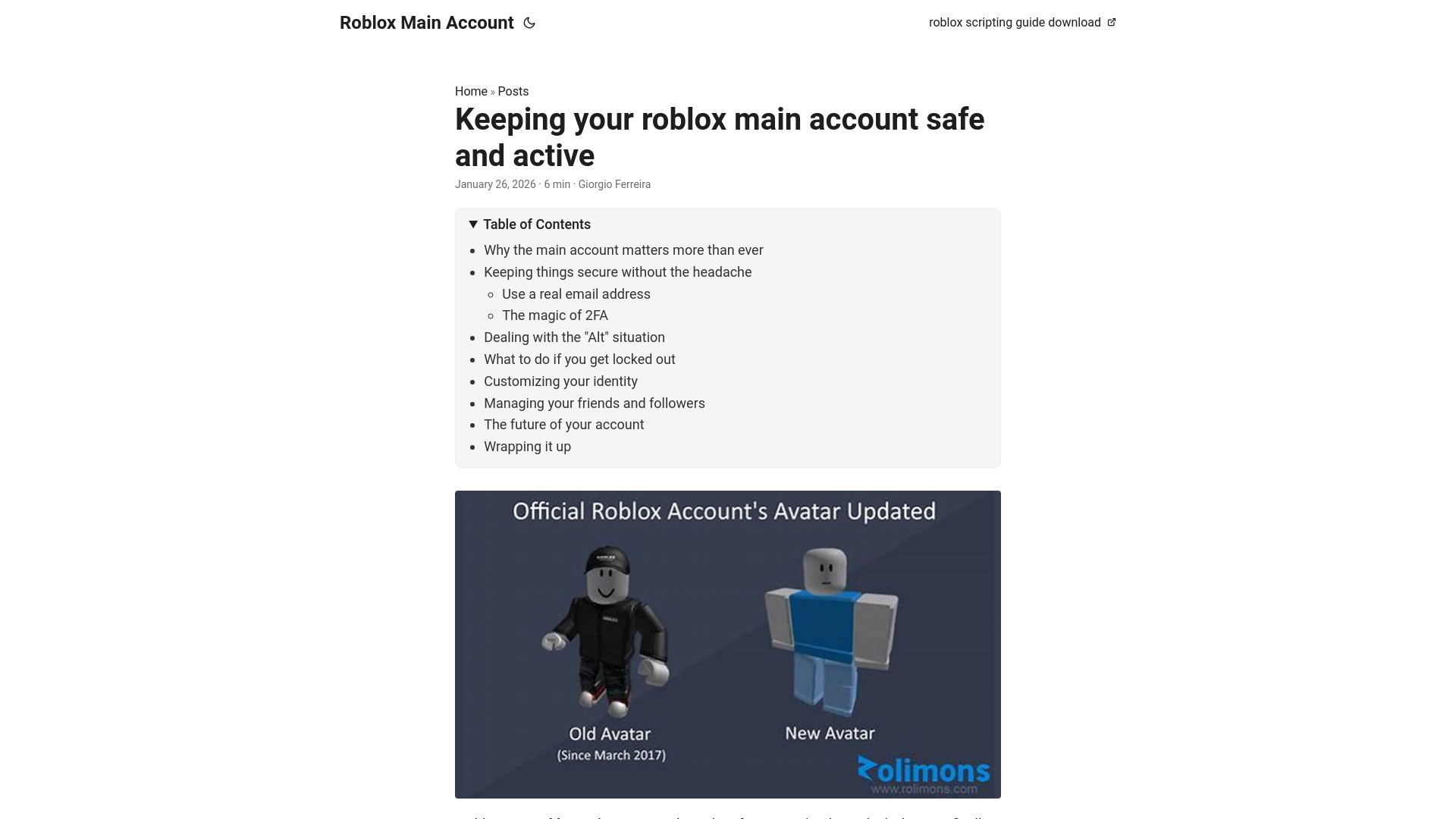 website screenshot of https://roblox-main-account.pages.dev/