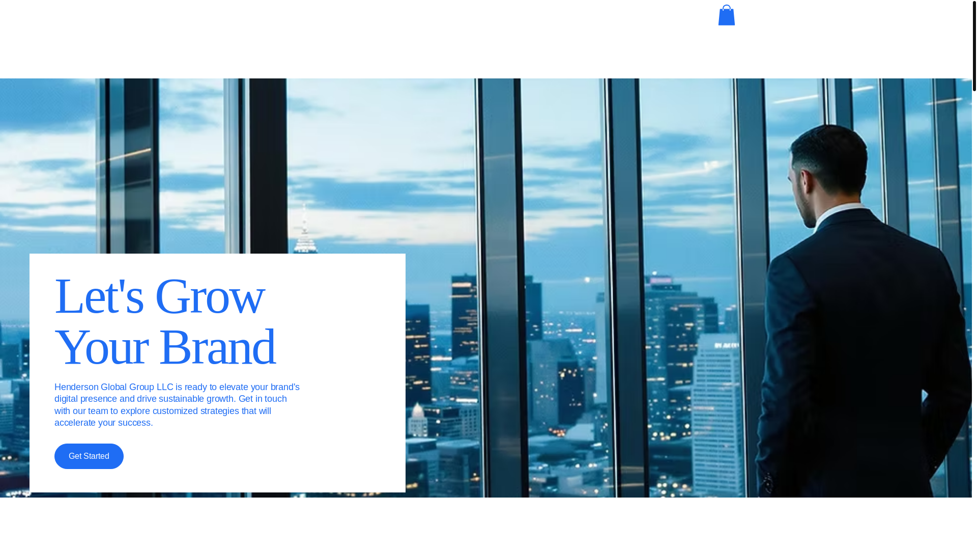 website screenshot of https://hendersonglobalgroup.com/