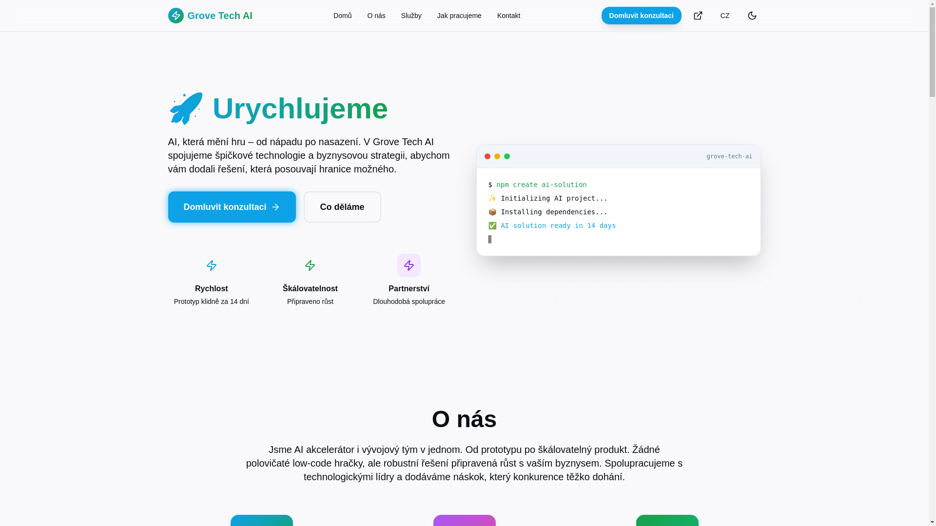 website screenshot of https://grove-tech-ai-website.pages.dev/
