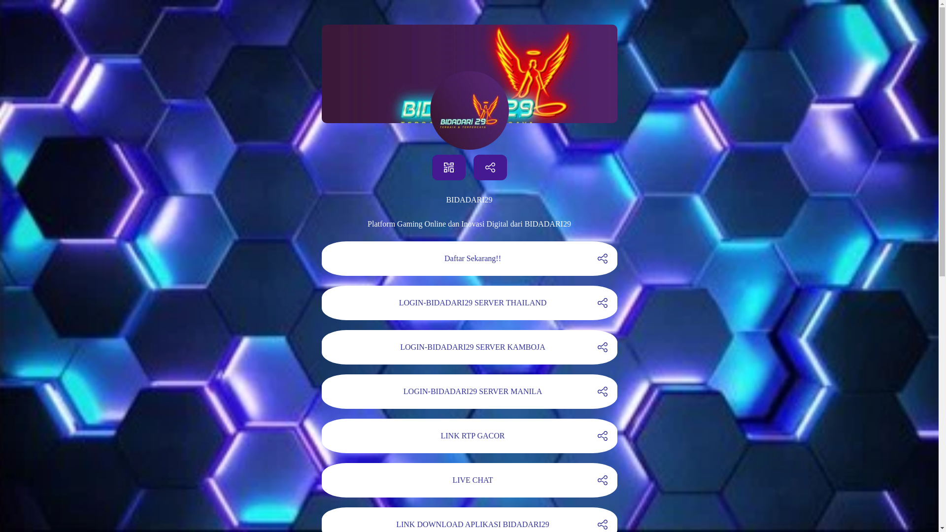 website screenshot of https://bidadari29.io/