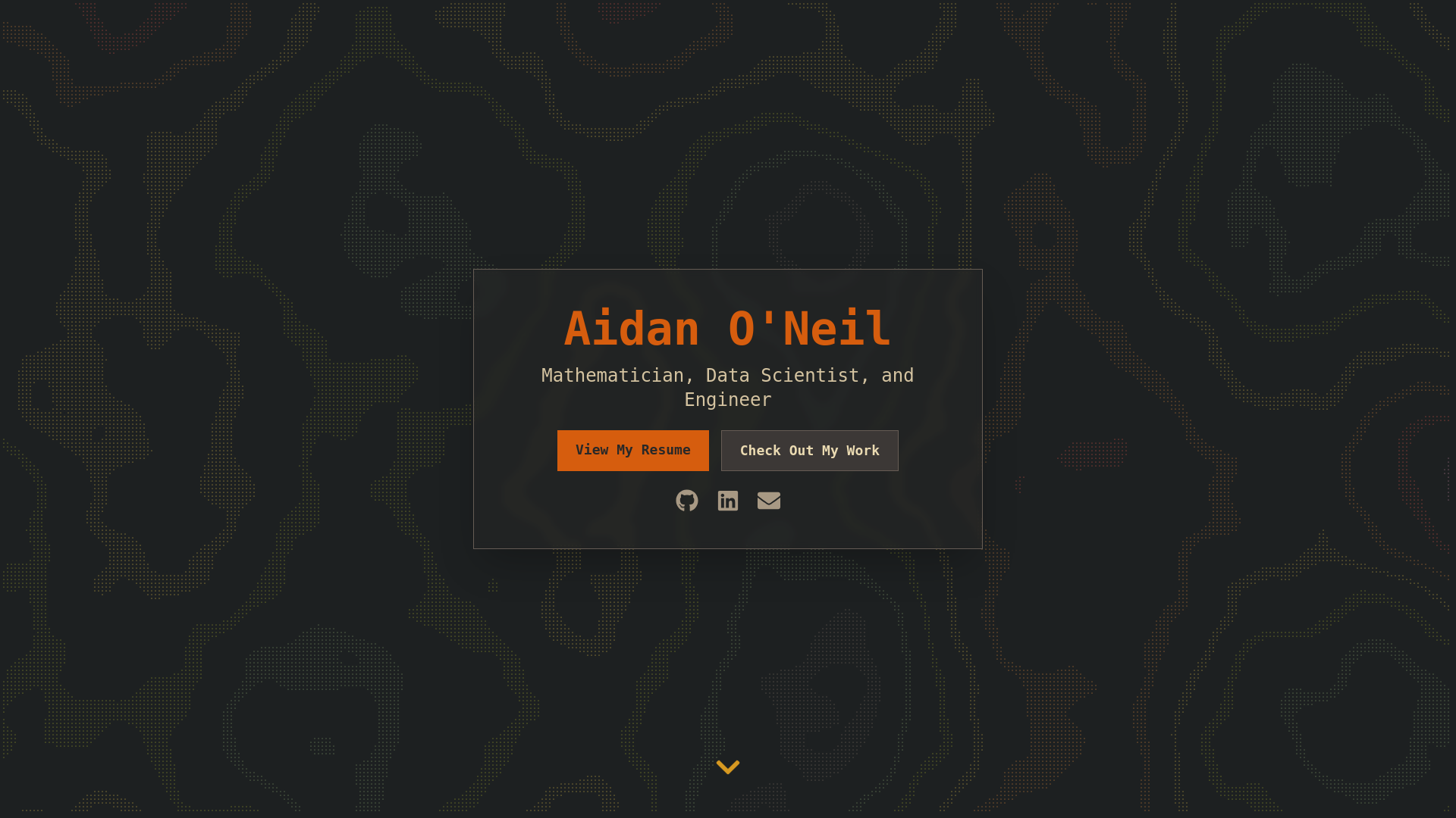 website screenshot of https://aidanoneil.pages.dev/