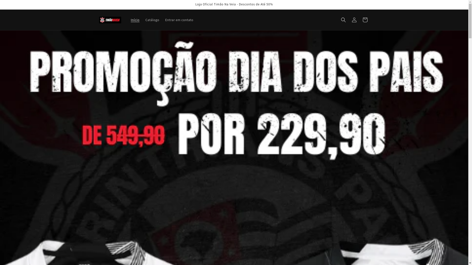 website screenshot of https://lojatimaonaveia.store/