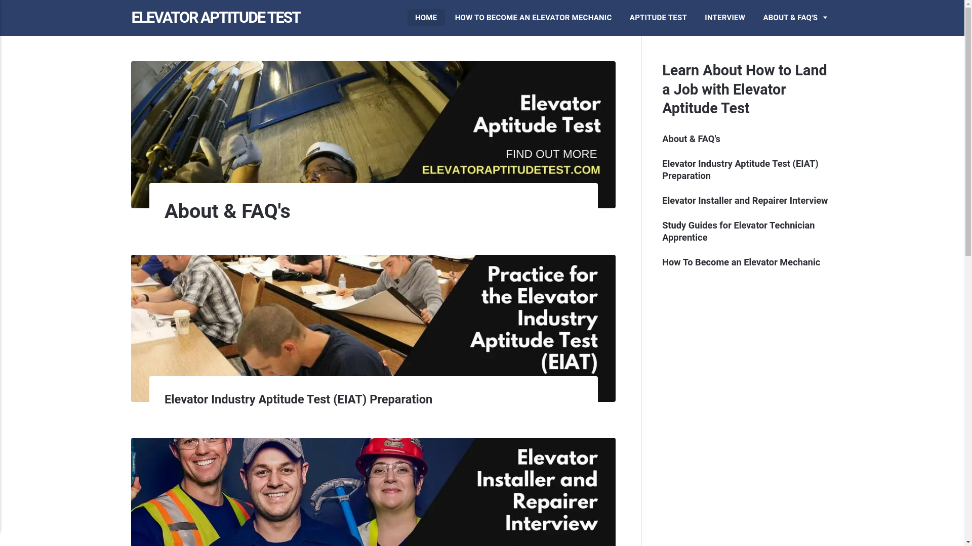 website screenshot of https://www-elevatoraptitudetest-com.pages.dev/