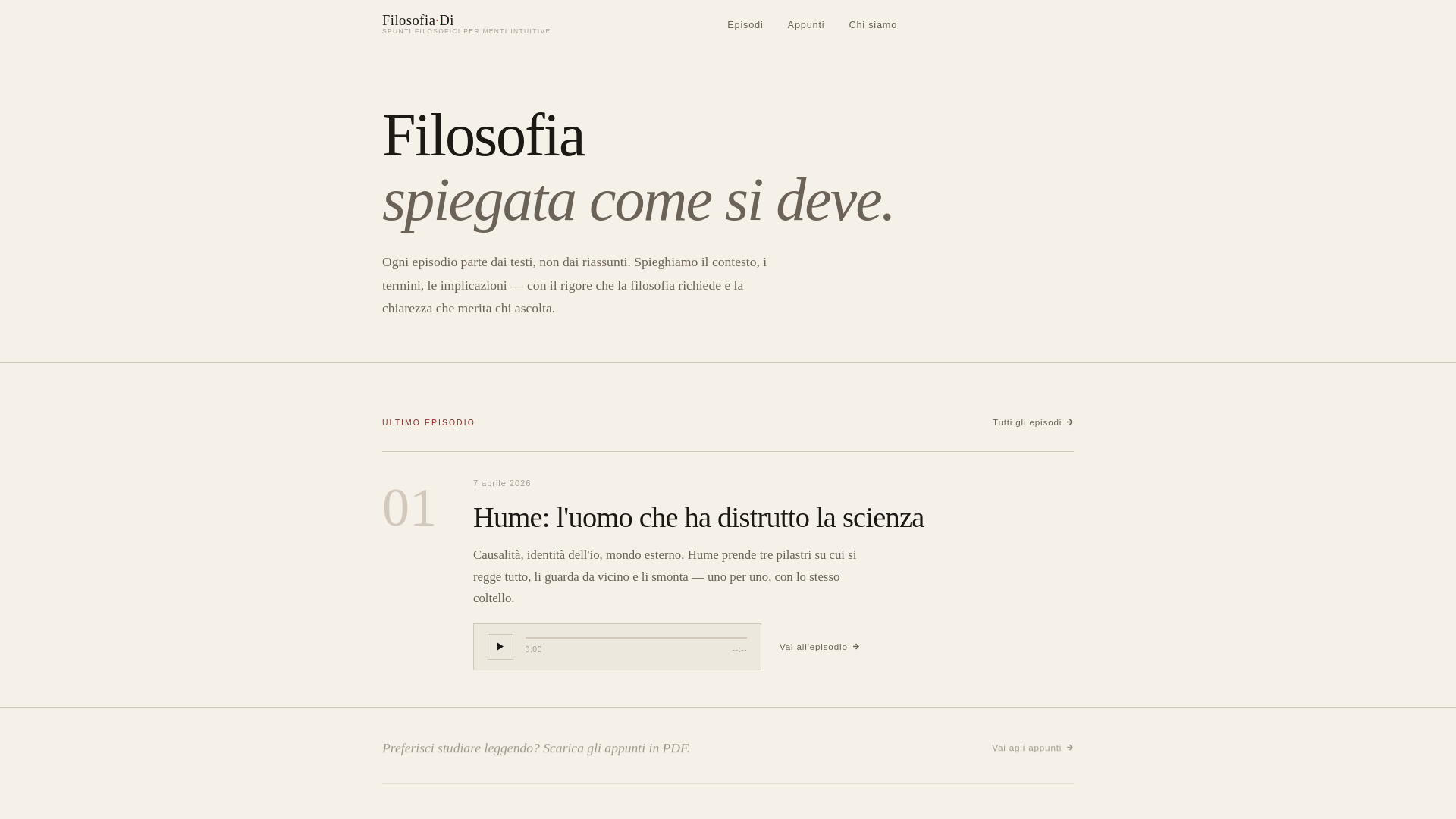 website screenshot of https://filosofiadi.pages.dev/