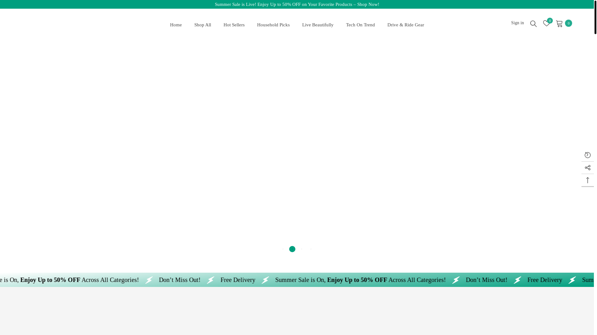 website screenshot of https://amirabay.store/
