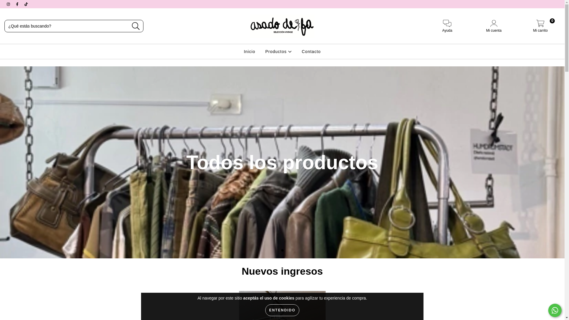 website screenshot of https://asadodefa.com.ar/