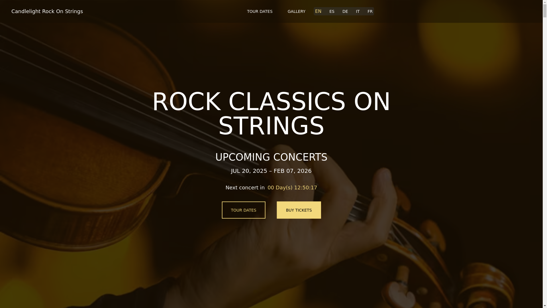 website screenshot of https://candlelightrockonstrings-com-github-io.pages.dev/