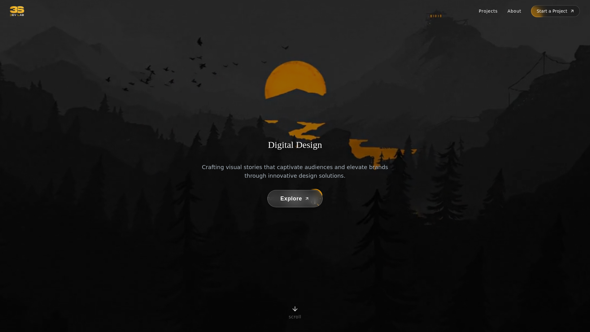 website screenshot of https://3sdevlab.pages.dev/