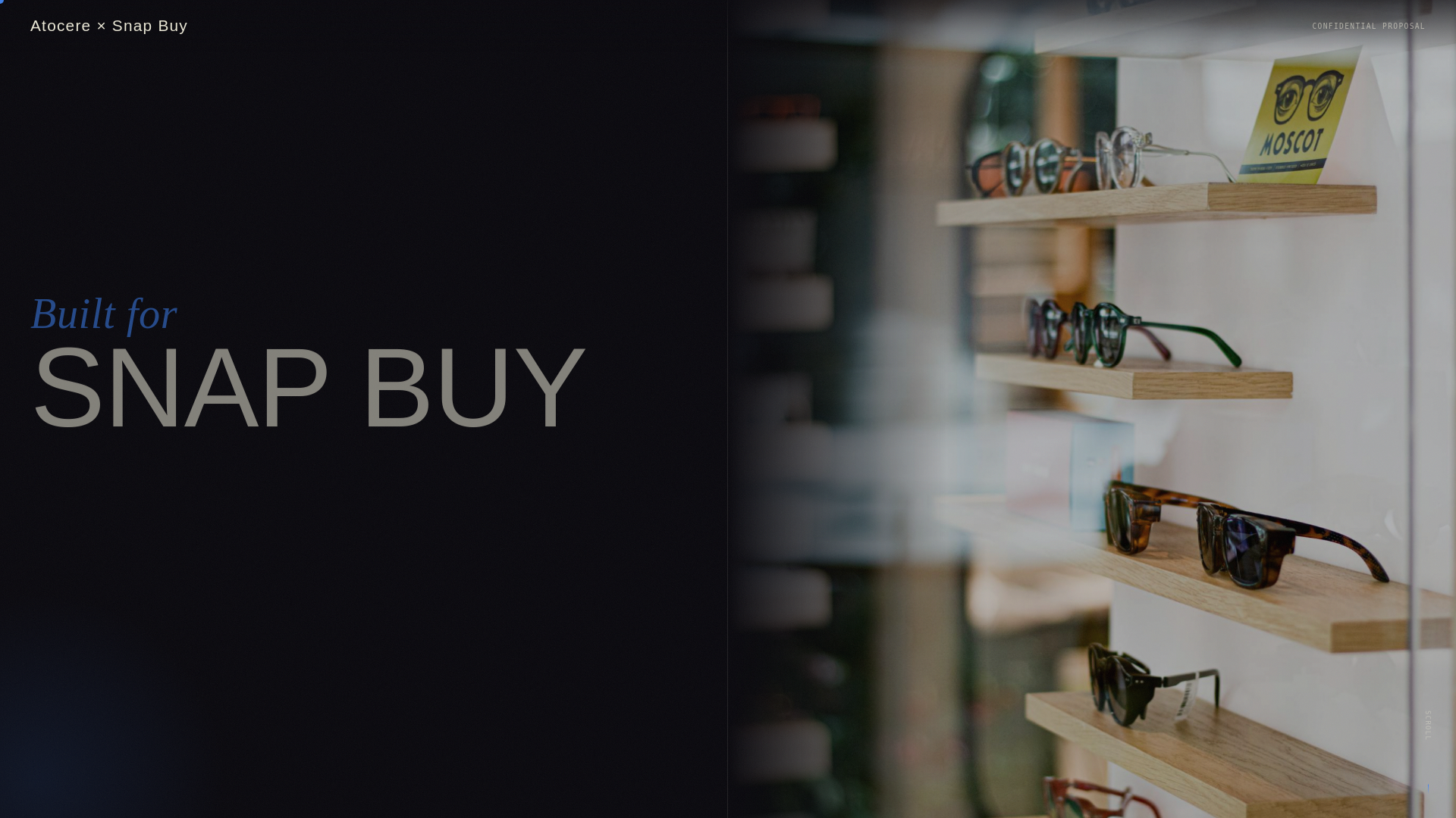 website screenshot of https://snap-buy-proposal.pages.dev/