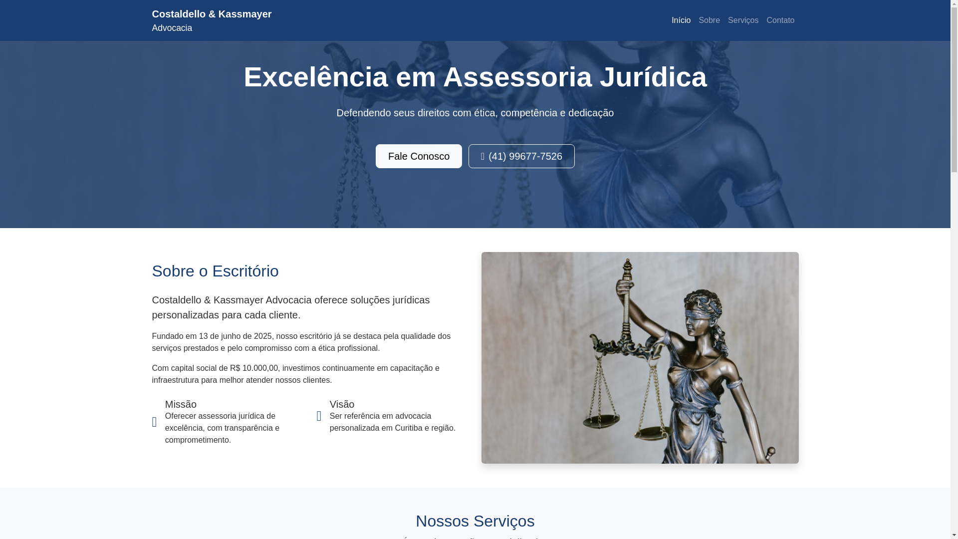 website screenshot of https://costalekassmayeradv.com/