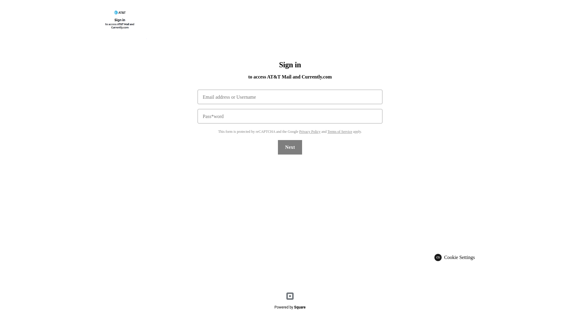 website screenshot of https://my-business-1070-105665att.square.site