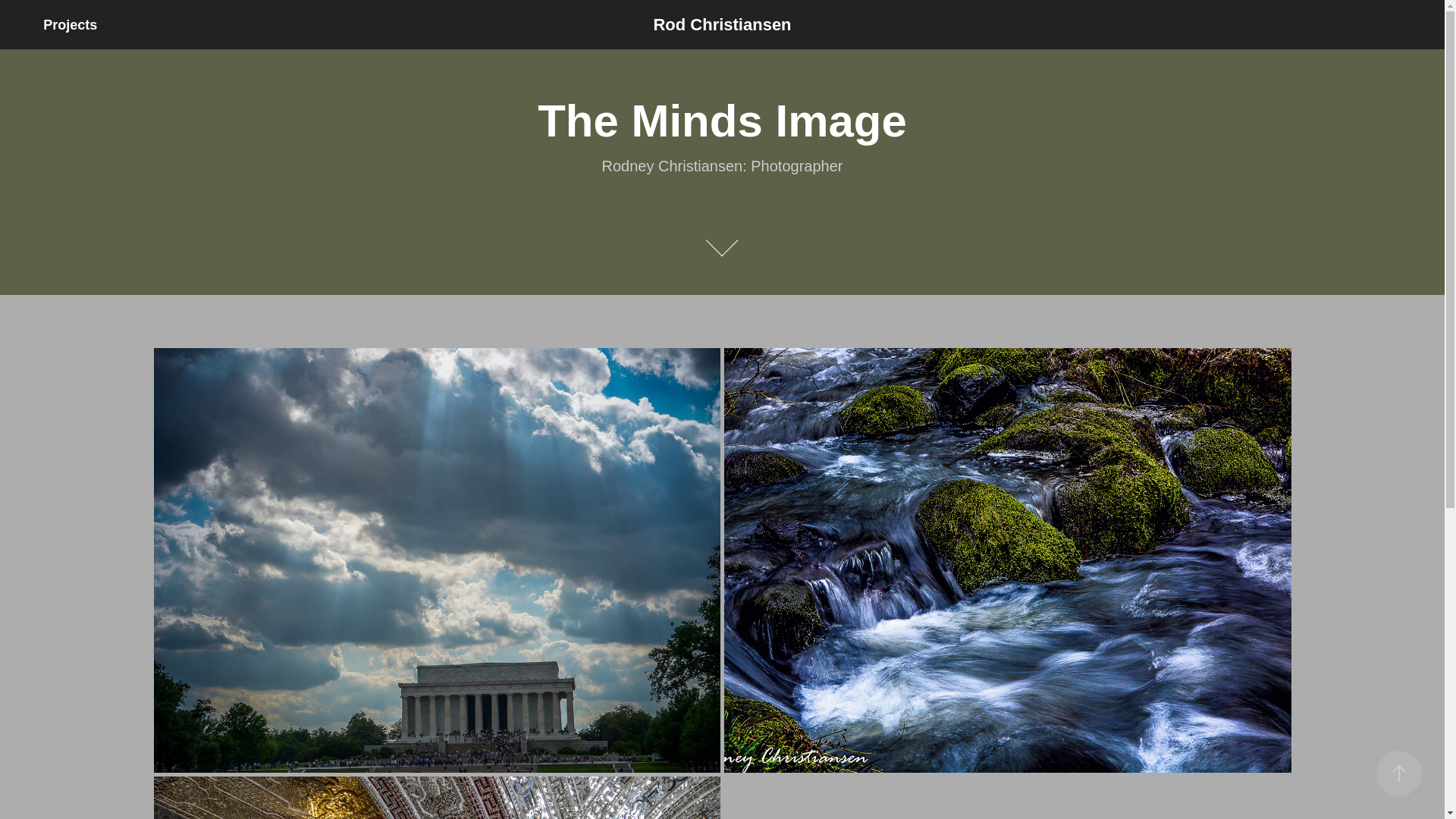 website screenshot of https://rodneylchristiansen.photography/