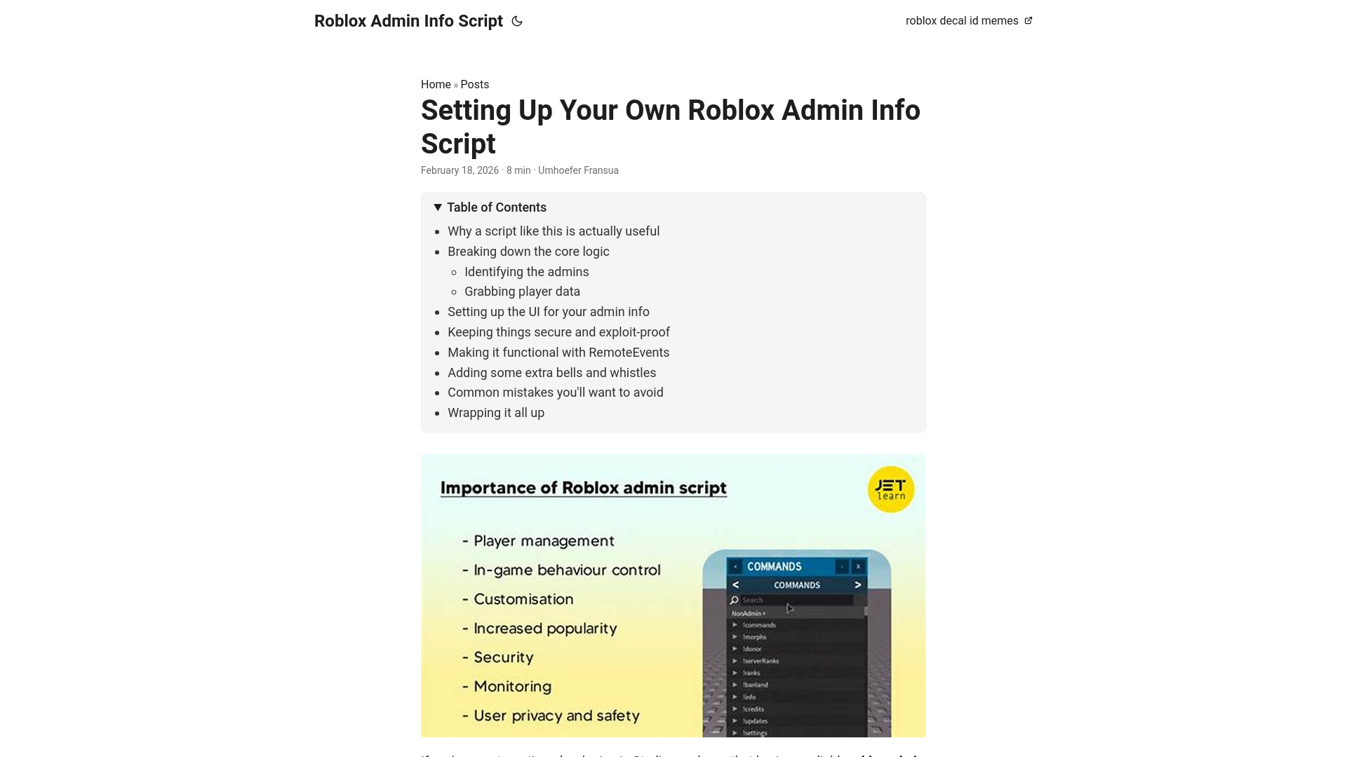 website screenshot of https://roblox-admin-info-script.pages.dev/