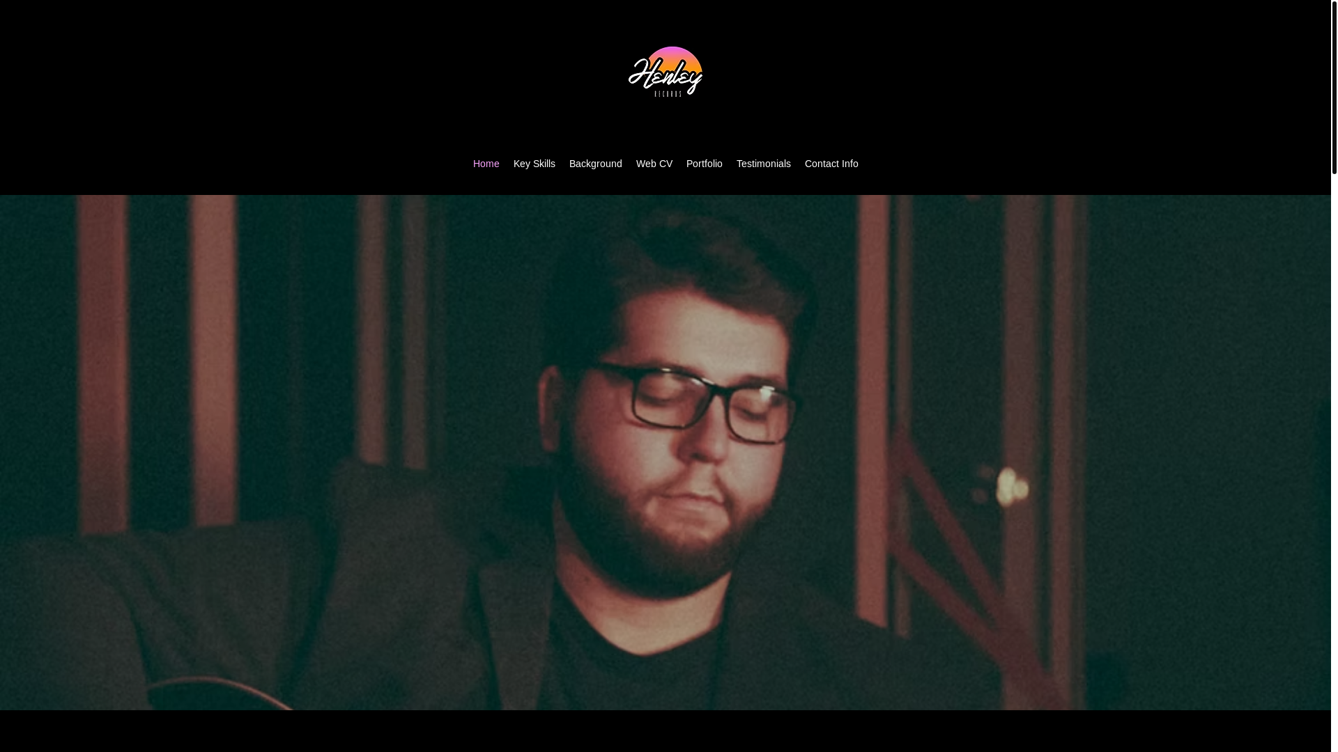website screenshot of https://harrisonhenley.co.uk/