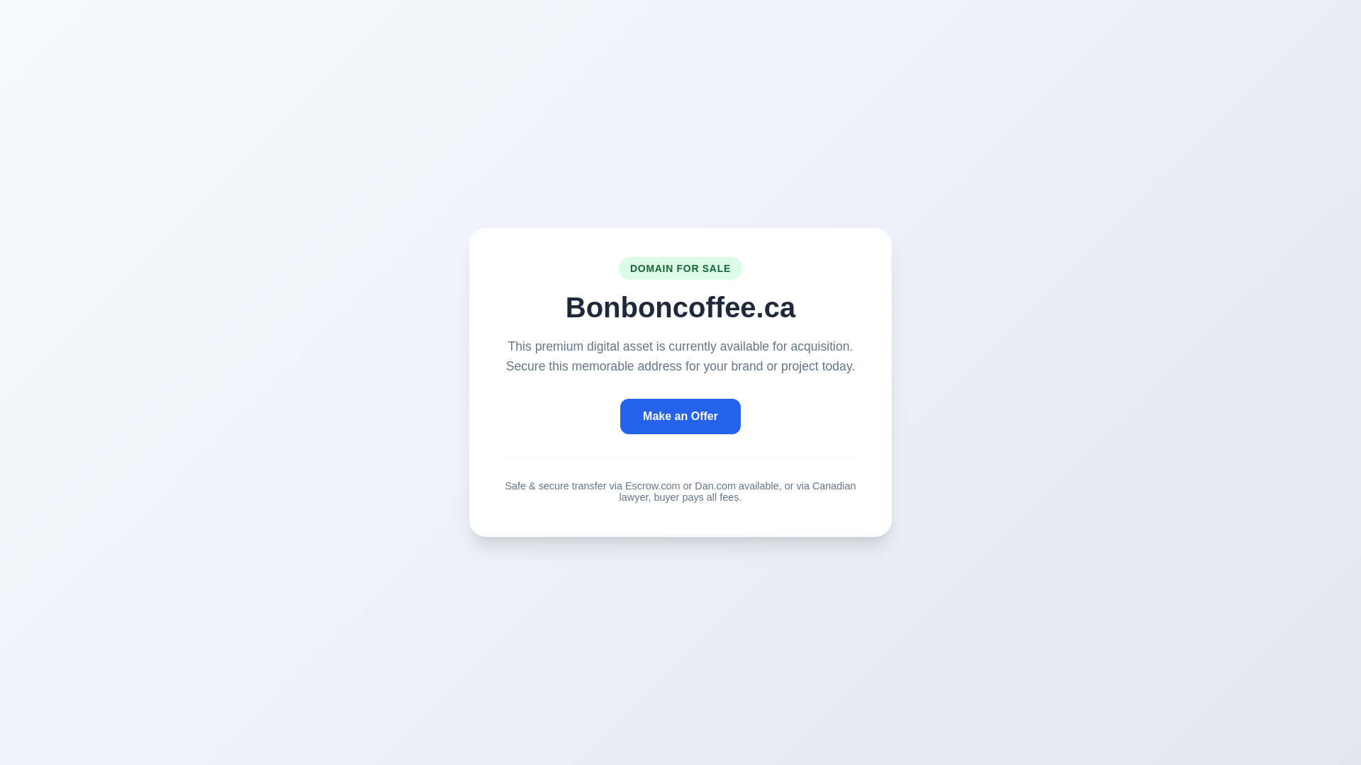 website screenshot of https://bonboncoffee.pages.dev/