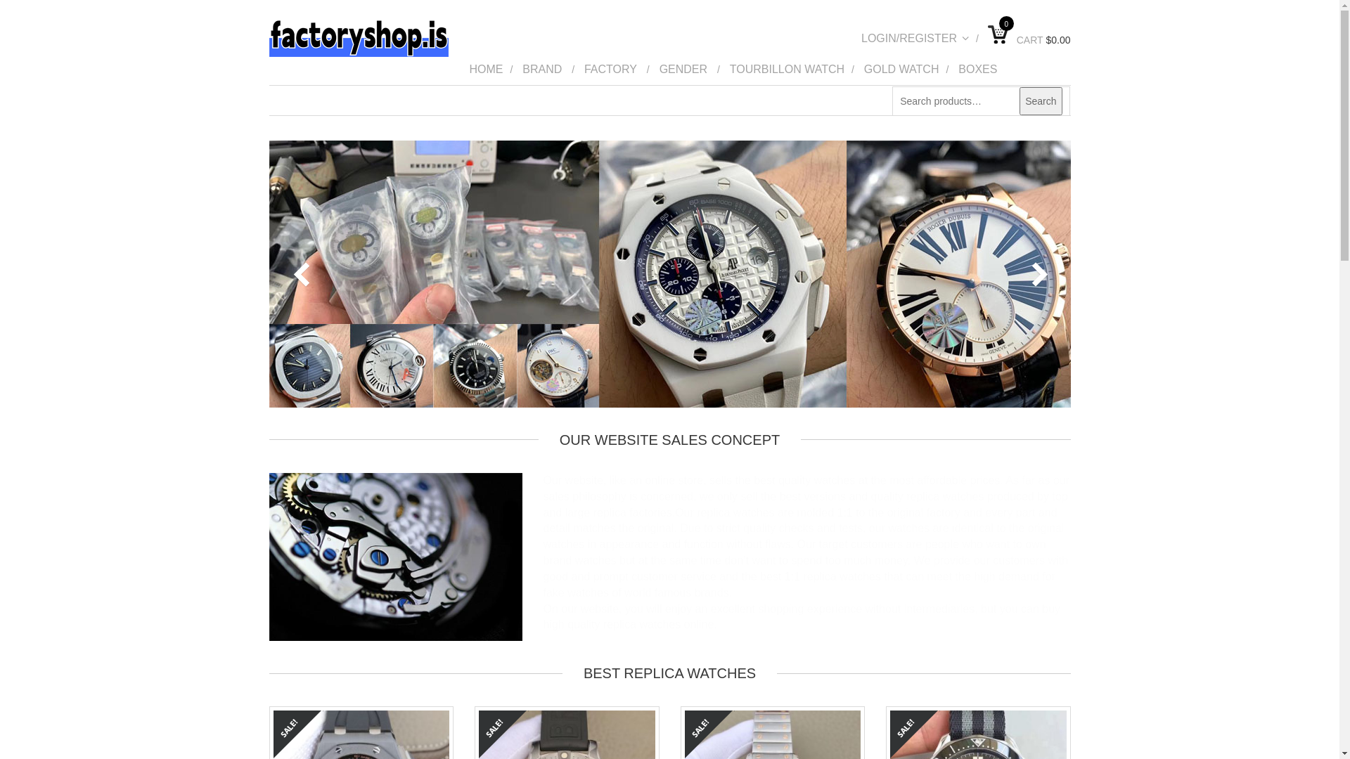 website screenshot of https://replicafactory.io/