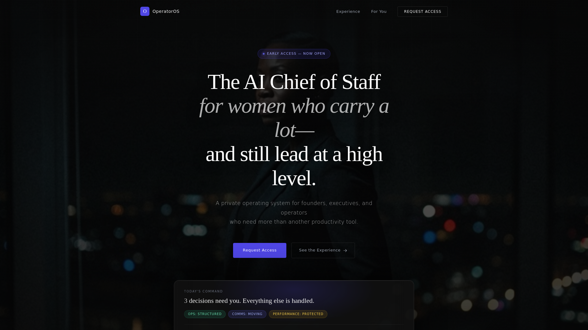 website screenshot of https://commandos.pages.dev/