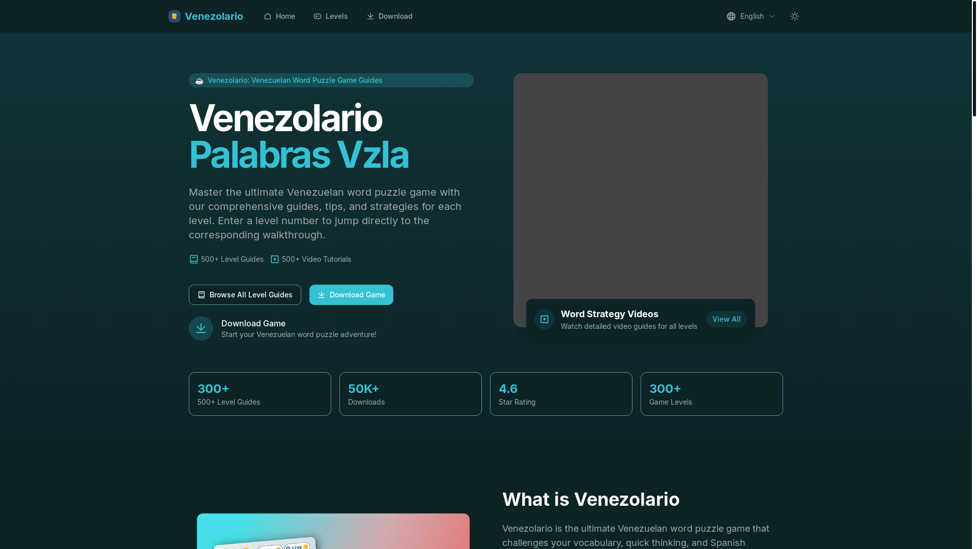 website screenshot of https://venezolario-4kp.pages.dev/