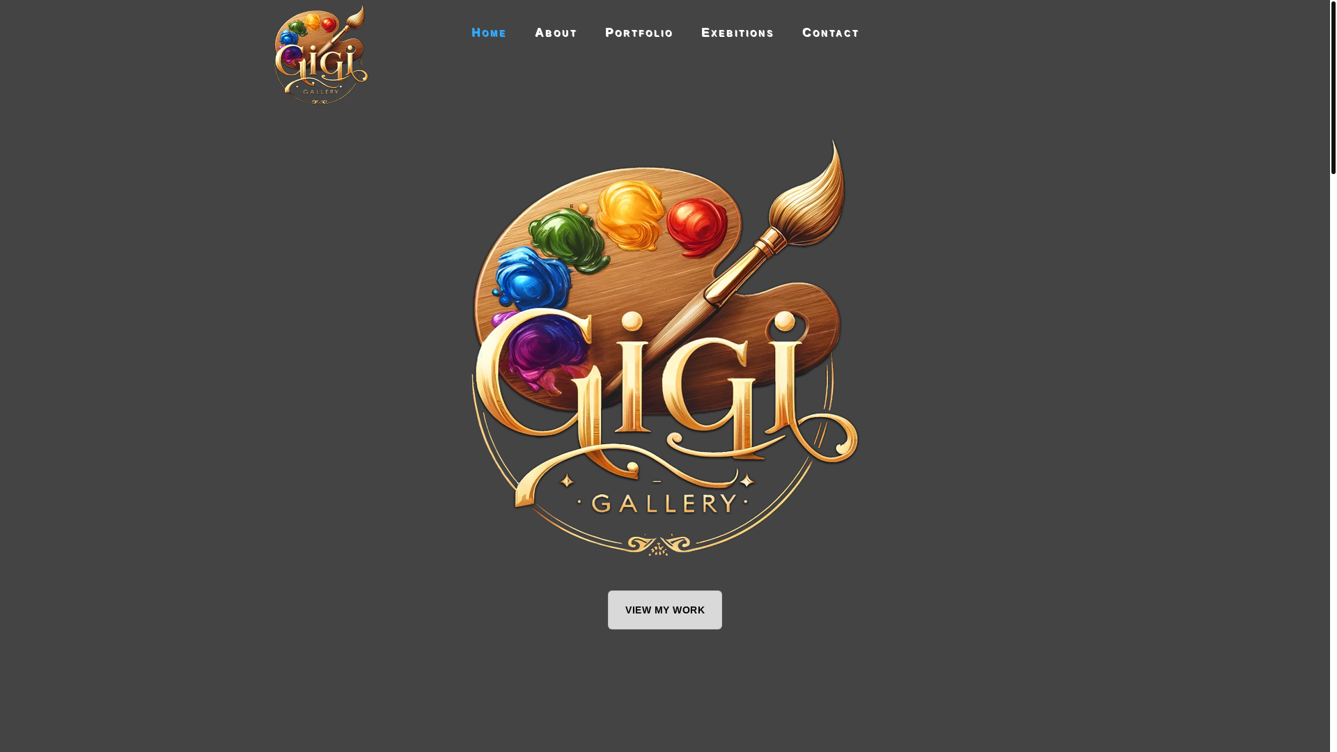website screenshot of https://gigigallery.com/
