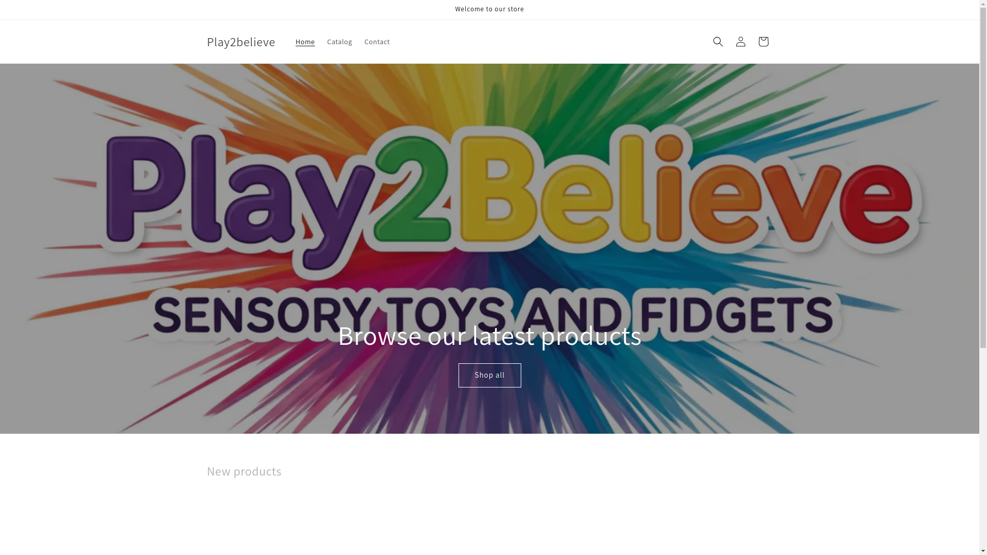 website screenshot of https://play2believe.org/