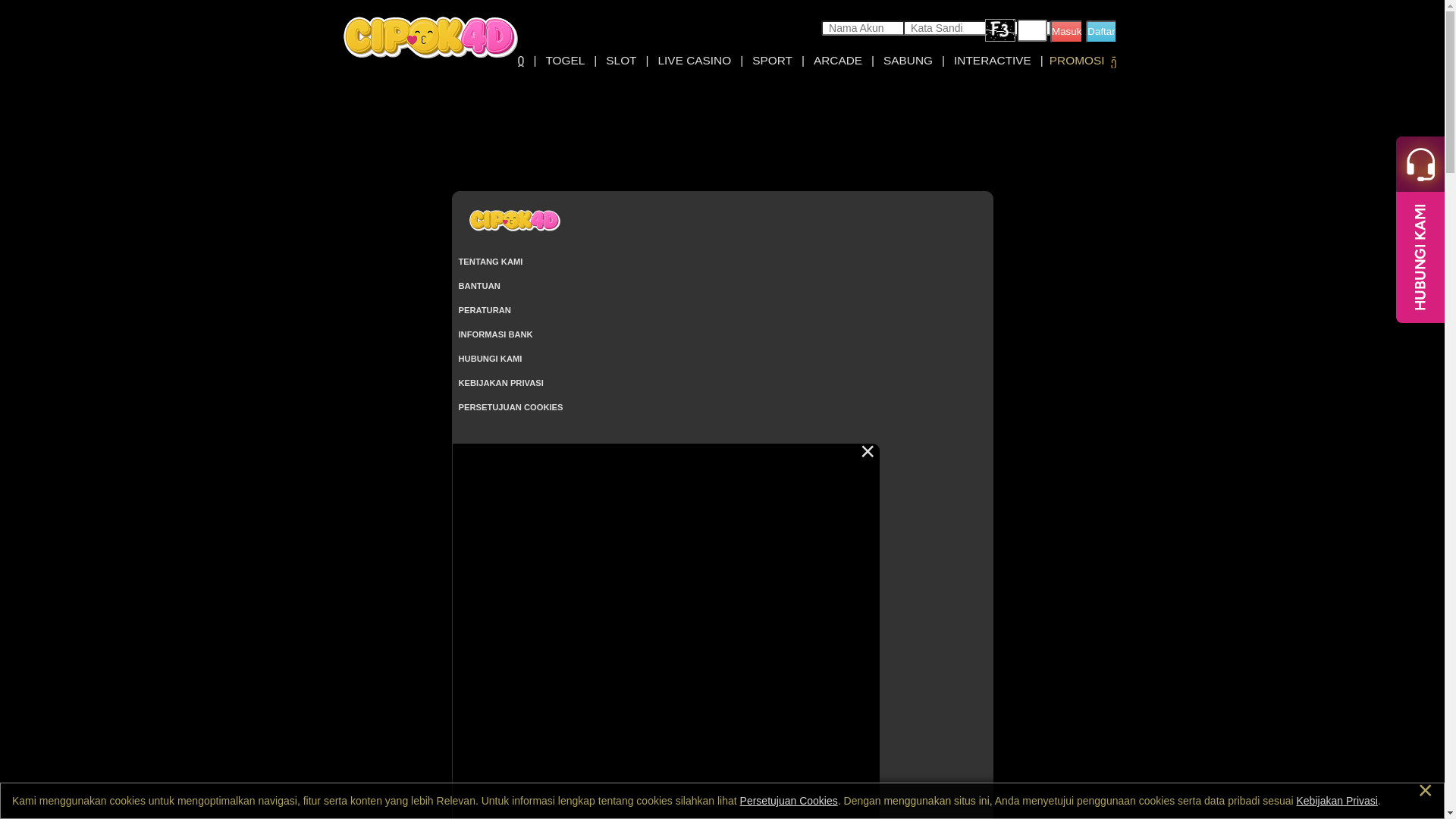 website screenshot of https://cipok4dvvip.com/