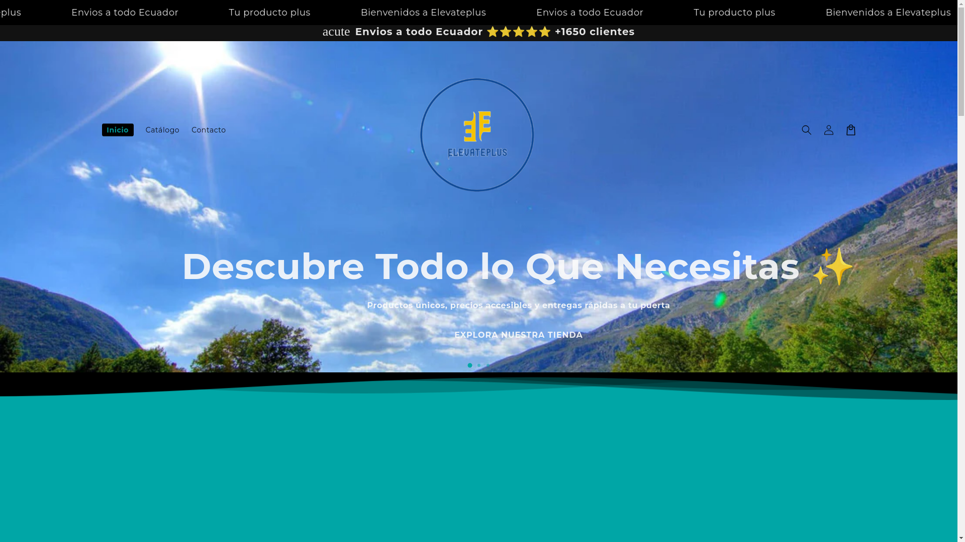 website screenshot of https://elevateplus05.com/