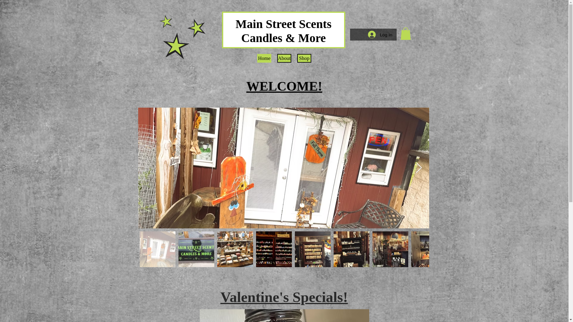 website screenshot of https://mainstscents.net/