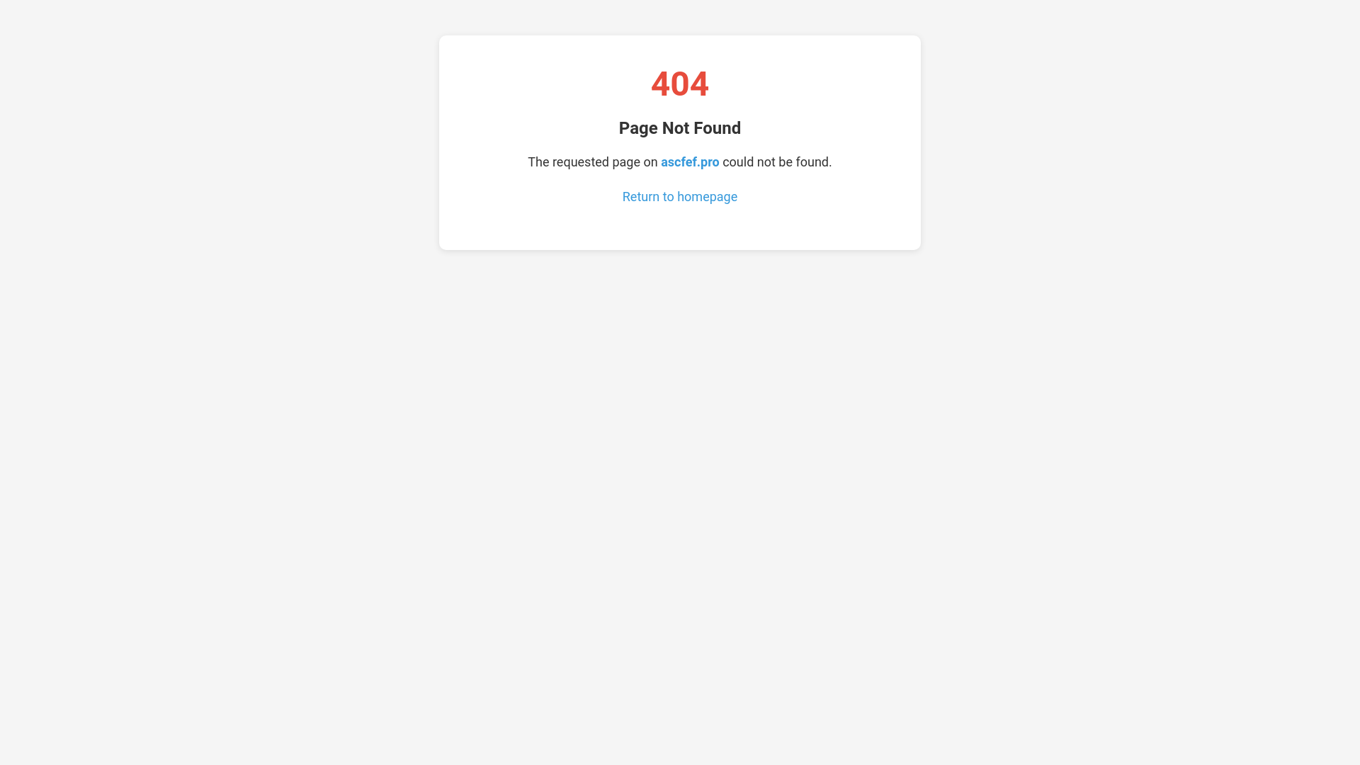 website screenshot of https://ascfef.pro/
