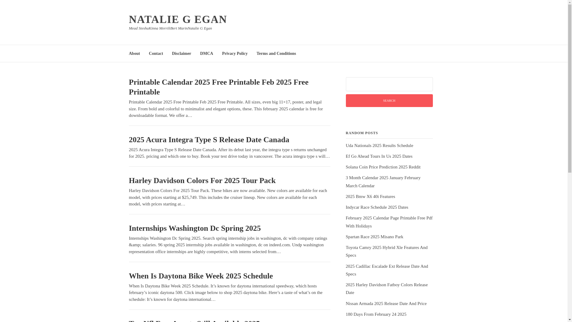 website screenshot of https://nataliegegan.pages.dev/
