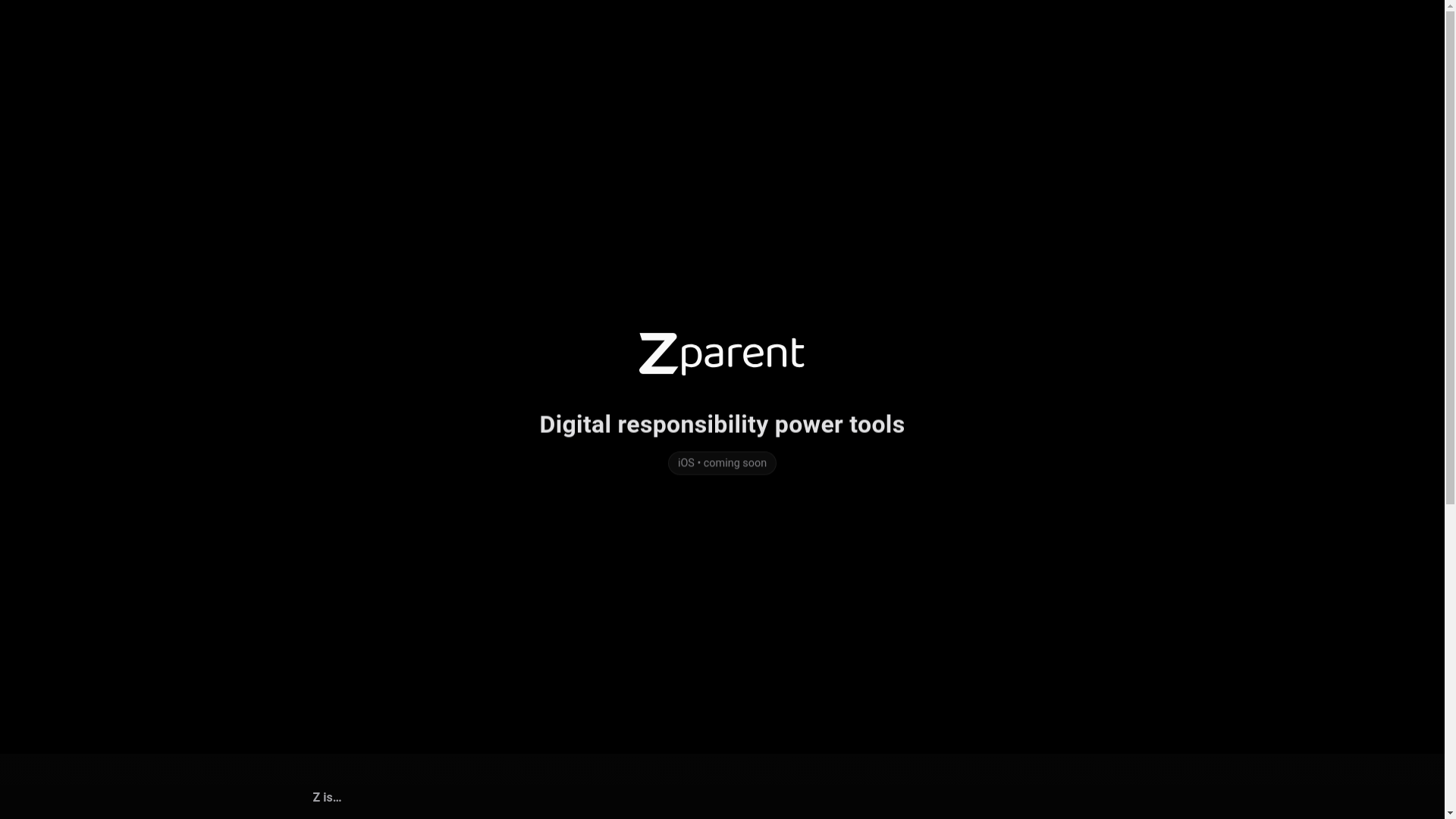 website screenshot of https://zparent-web.pages.dev/