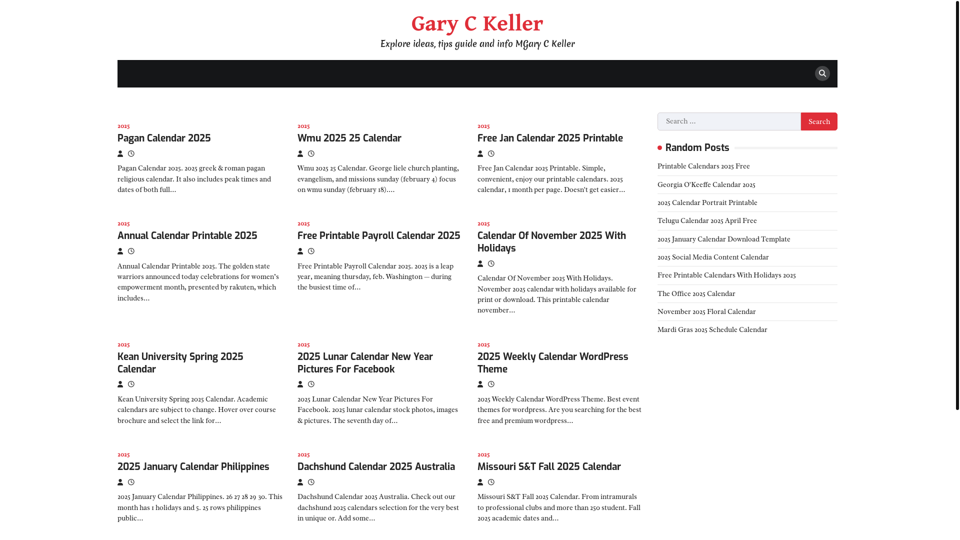 website screenshot of https://garyckellerd.pages.dev/