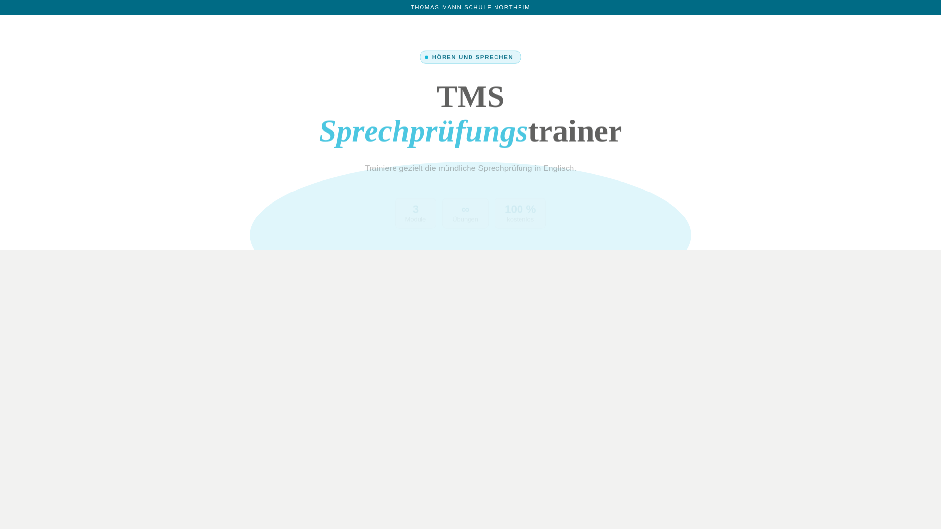 website screenshot of https://sprechpruefungstrainer-tms.pages.dev/