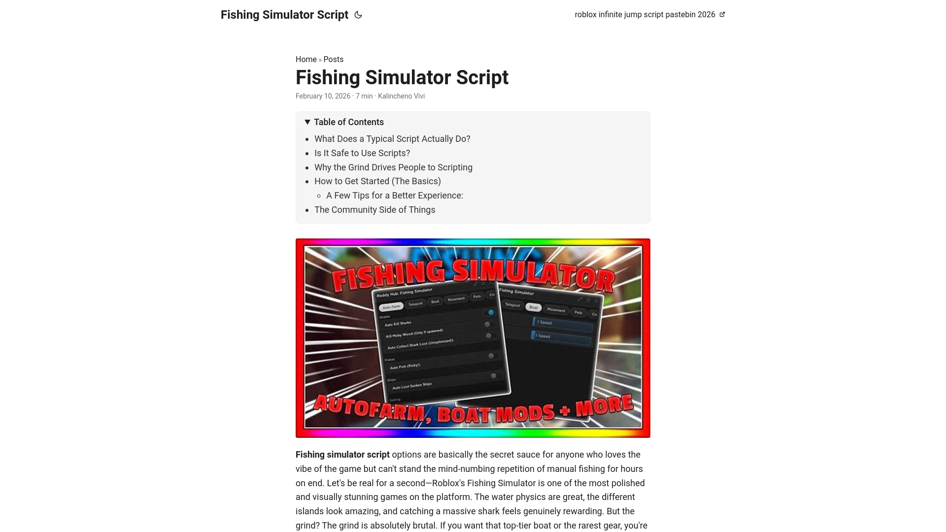 website screenshot of https://fishingsimulatorscript.pages.dev/