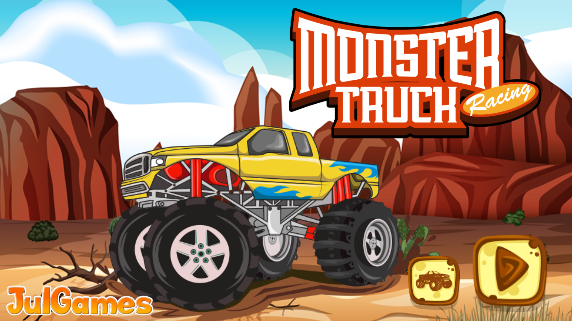 website screenshot of https://truck-racing.pages.dev/