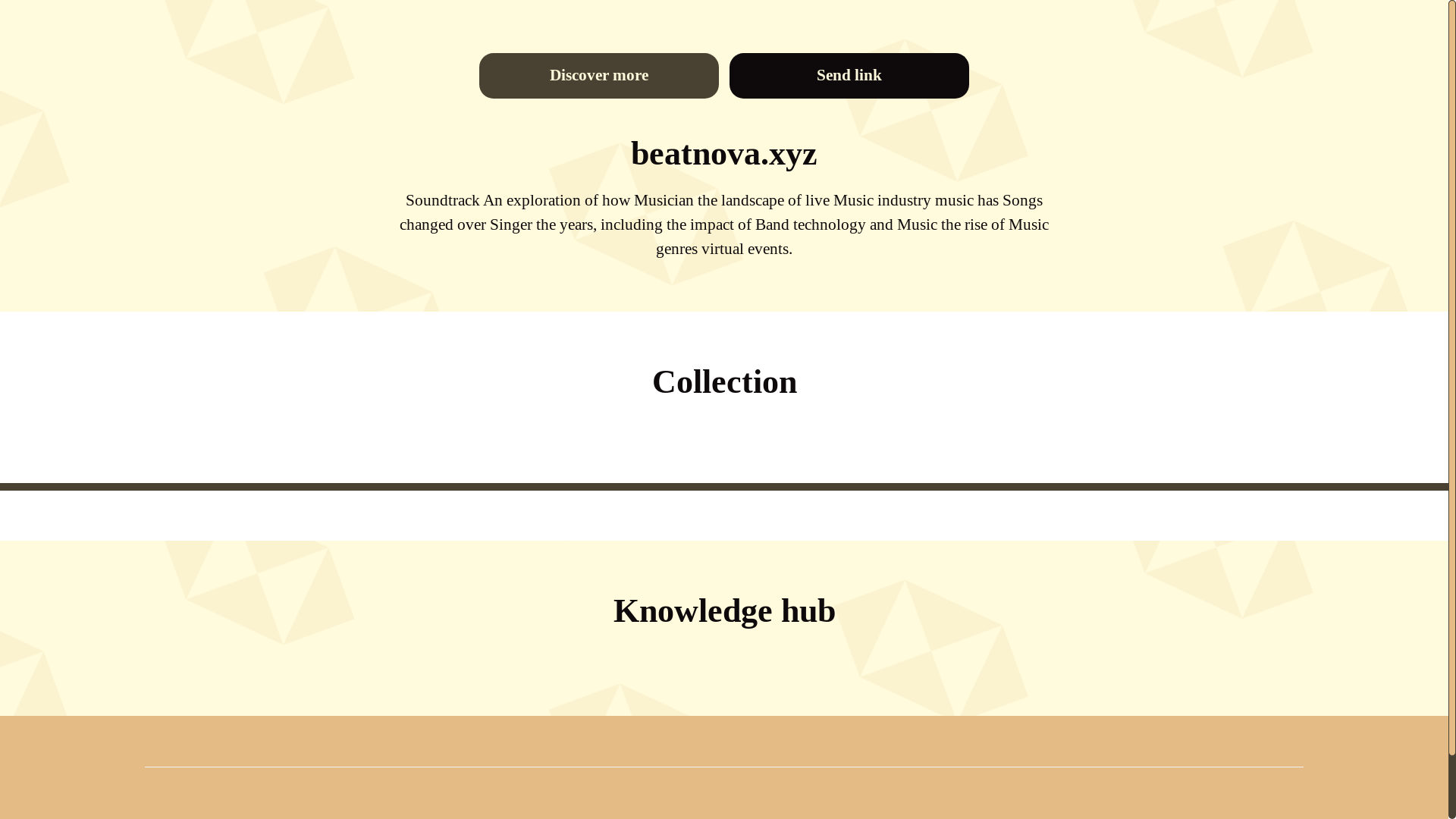 website screenshot of https://beatnova.xyz/