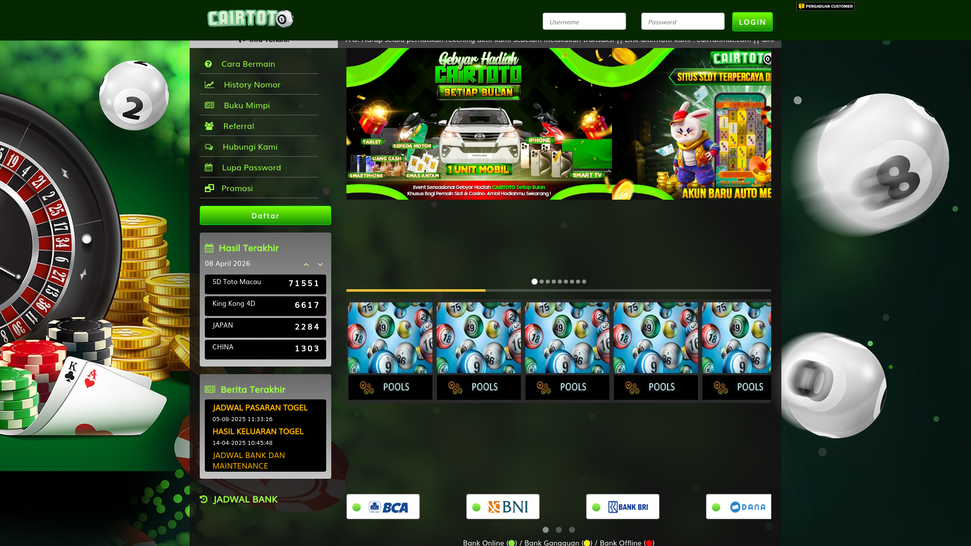 website screenshot of https://cairmonas.world/