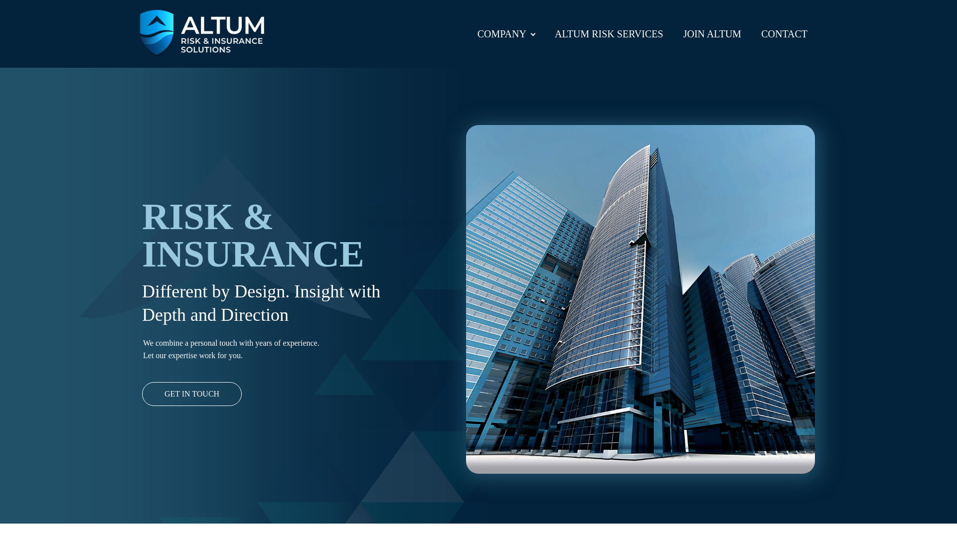 website screenshot of https://tryaltumproperty.com