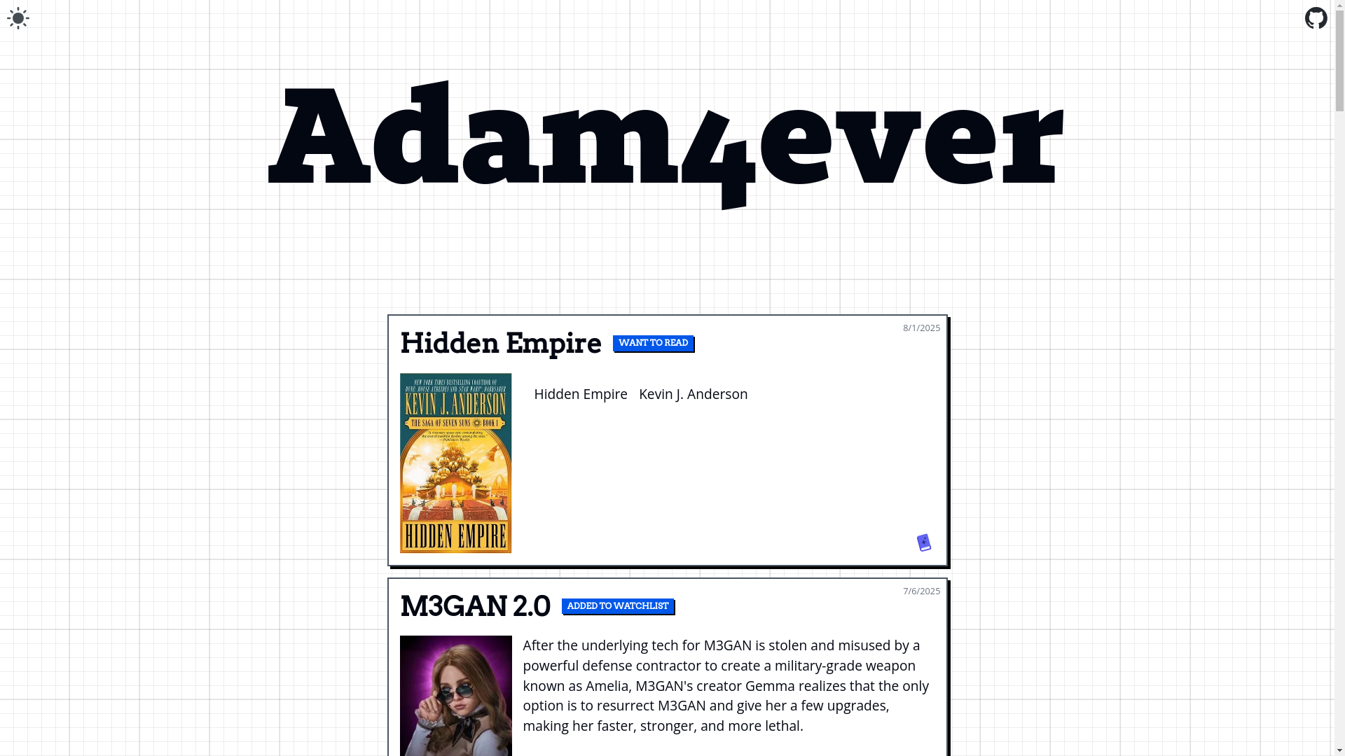 website screenshot of https://adam4ever-com.pages.dev/