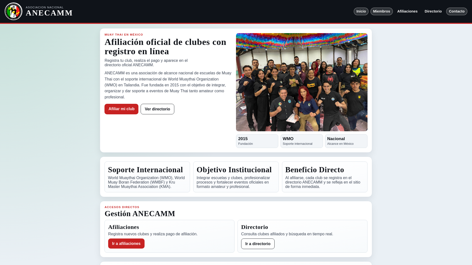 website screenshot of https://pagina-anecamm.pages.dev/