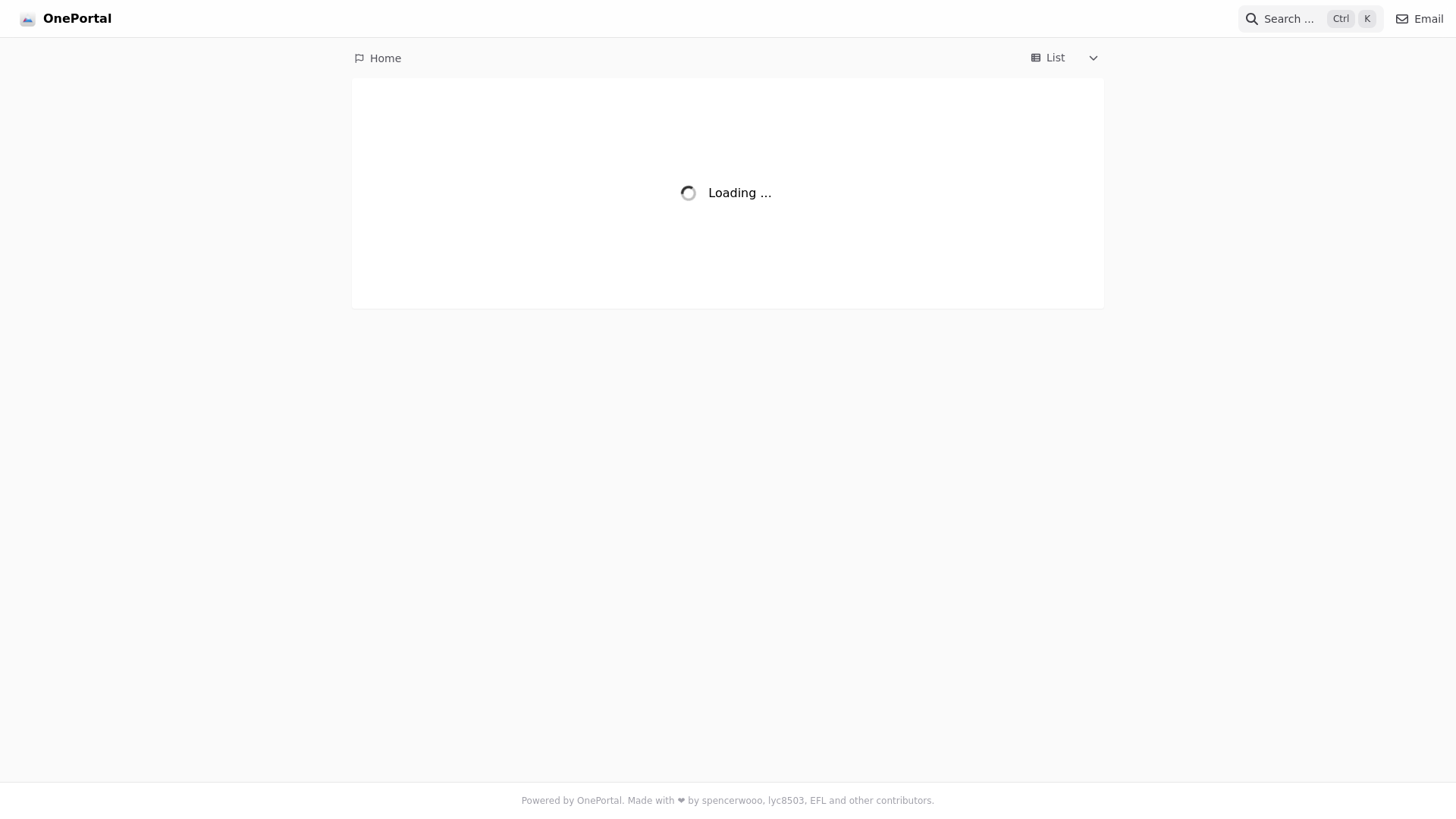 website screenshot of https://oneportal-ddo.pages.dev/