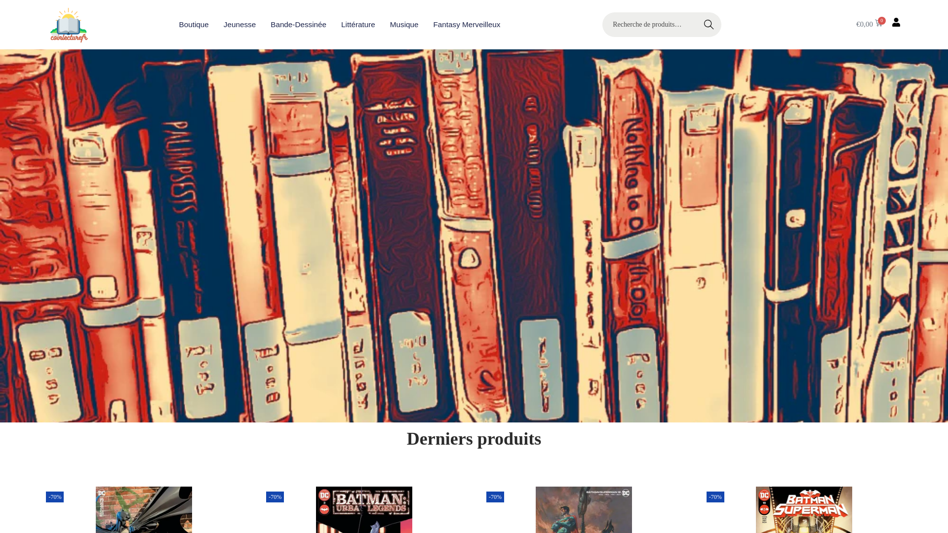 website screenshot of https://coinlecturefr.com/