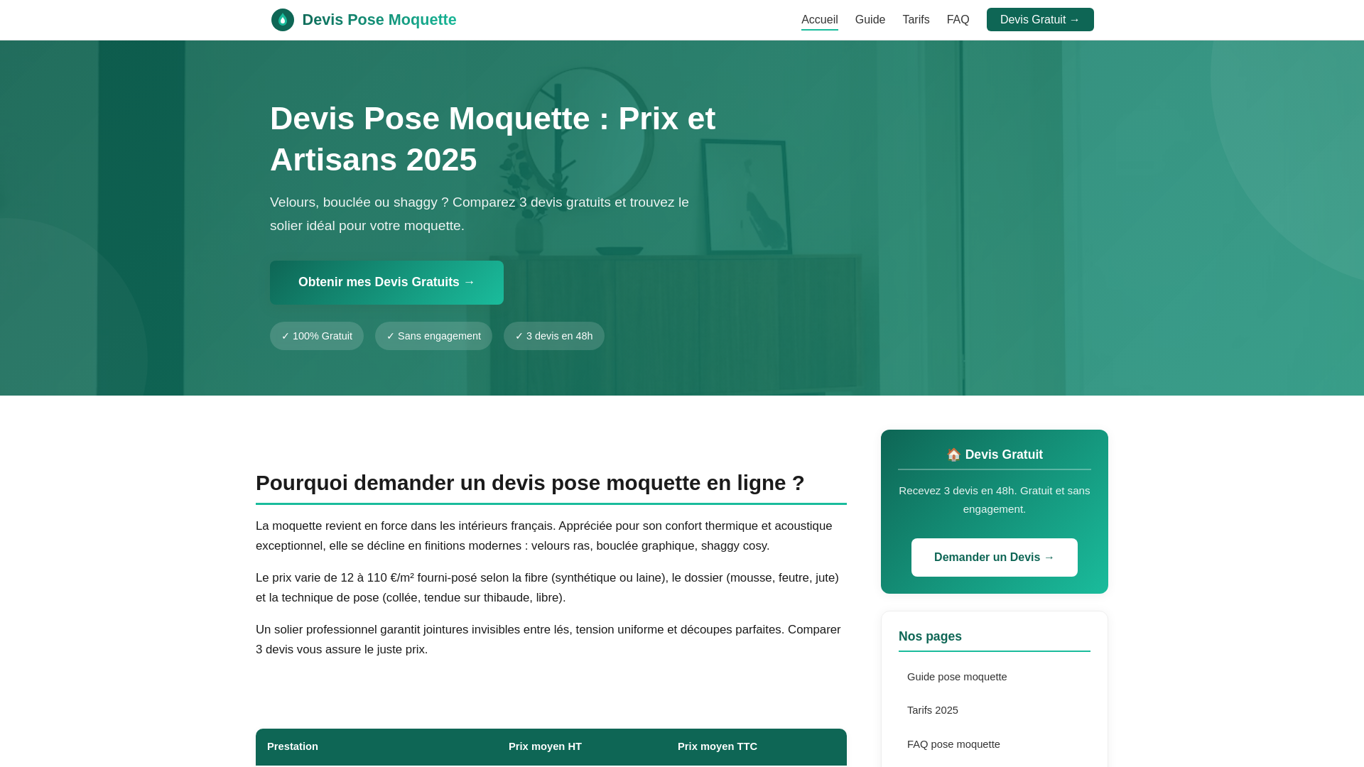 website screenshot of https://devis-pose-moquette.pages.dev/